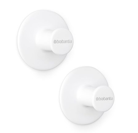 Крючки для полотенец ReNew, 2 шт., Белый Brabantia