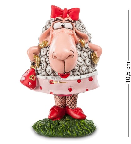 RV-357 Фигурка Овца "Модница" мал. (W.Stratford)