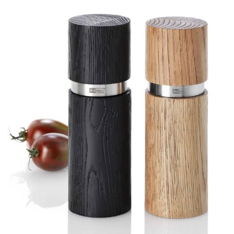 Набор из 2-х мельниц для соли и перца AdHoc TEXTURA, 15 см.