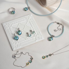 Пусеты Virtual Medium Fiore Luna