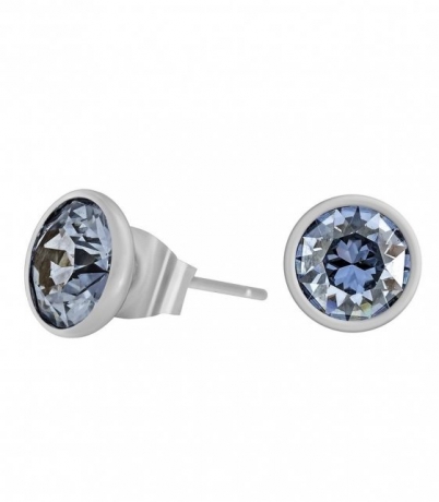 Пусеты Crystal Blue Shade SWE297 CBS S Fiore Luna