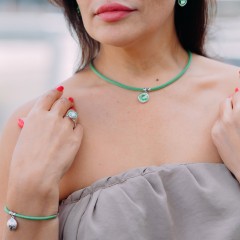 Кольцо Aquamarine Fiore Luna