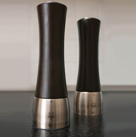 Мельница для перца Madras Peugeot, 16 см. шоколад матовый