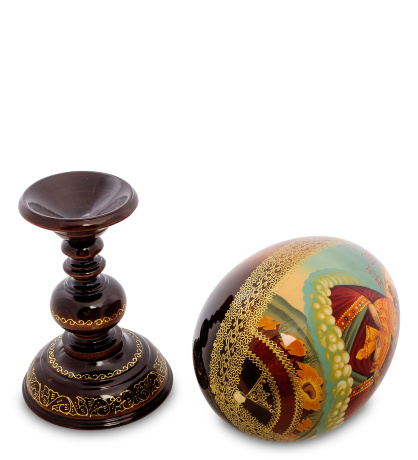 ИКО-19 Яйцо-икона "Почаевская" Рябова Г.