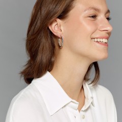 Серьги QUINNIE SS CRYSTAL Dyrberg Kern