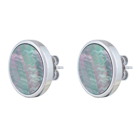 Пусеты SHELL Fiore Luna