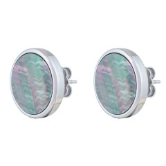 Пусеты SHELL Fiore Luna