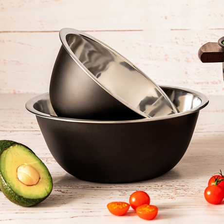 Миска из нержавеющей стали, 20 см. Ebano Quid