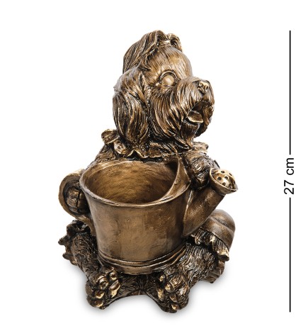 БФ-175 Фигура кашпо "Собачка с лейкой"