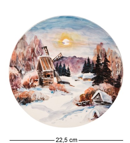 АБ- 66 Панно керамическое "Зима"