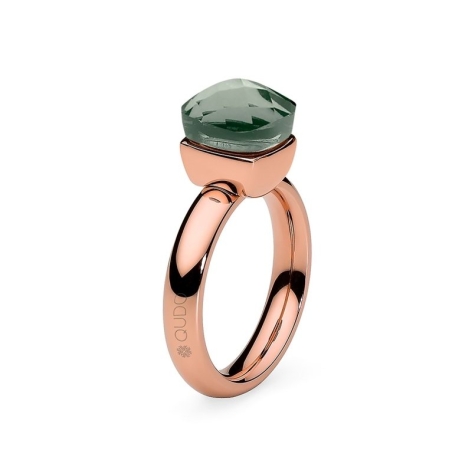 Кольцо Firenze light grey 18 мм 610748 BW/RG Qudo