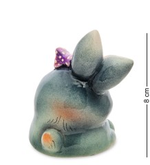 АБ-168/1 Фигурка керамическая "Кролик с цветком"