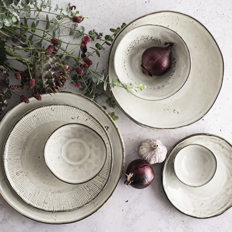 Салатник Organic Dutch Rose, беж.