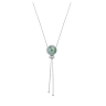 Колье pearl green quartz B1653.16 G/S Possebon