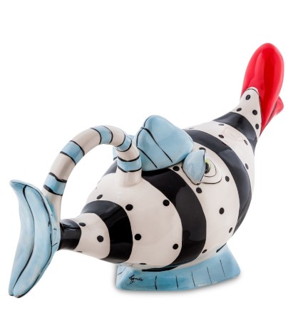 BS- 68 Заварочный чайник "Рыбка Blueberry"