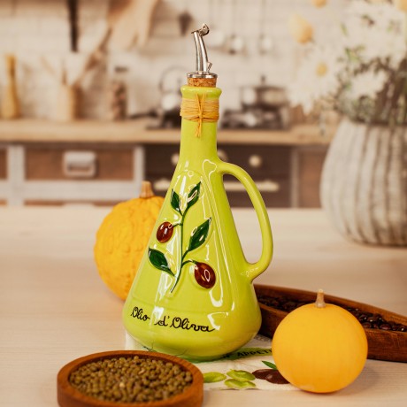 Бутылка для масла Verde Mela, 750 мл. салатовый, Nuova Cer