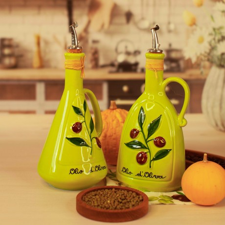 Бутылка для масла Verde Mela, 750 мл. салатовый, Nuova Cer