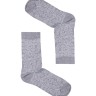 Носки женские Flowers ASW-0001  35-39 сер/бел (Artsocks)