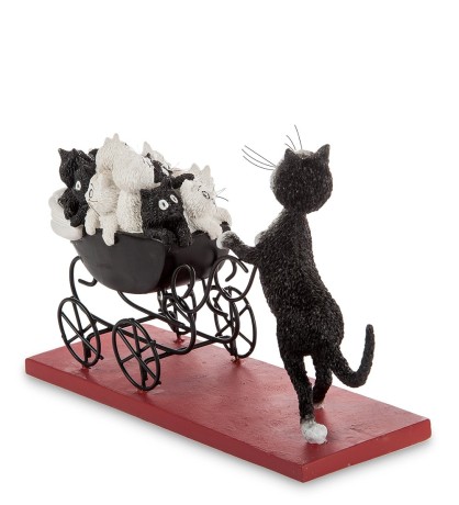 DUB 25 Статуэтка "Кошка с коляской!" (The Pram.Parastone)