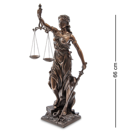 WS-653/ 1 Статуэтка "Фемида - богиня правосудия"