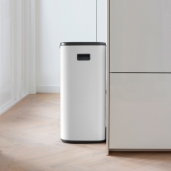 Мусорный бак Touch Bin Bo (60 л), Белый Brabantia