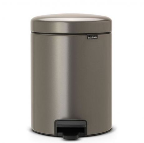 Мусорный бак newIcon с педалью (2x2 л), Платиновый Brabantia