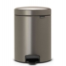 Мусорный бак newIcon с педалью (2x2 л), Платиновый Brabantia