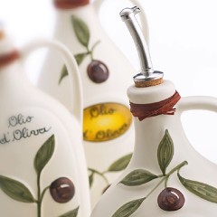 Бутылка для масла WHITE, 28 см. Nuova Cer