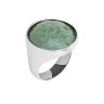 Кольцо pearl green quartz 17.2 мм. K1155.16/17.2 G/S Possebon