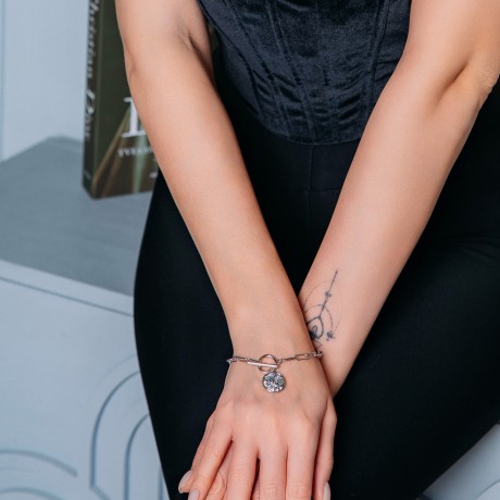 Браслет CAL C2009SW-B01.1 BW/S Fiore Luna