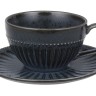 Чашка с блюдцем Black Kitchen, 0,25 л. Home & Style
