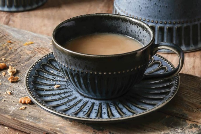 Чашка с блюдцем Black Kitchen, 0,25 л. Home & Style