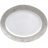 Овальное блюдо, 29x22x2 см. Olympus Argentatus Porcel