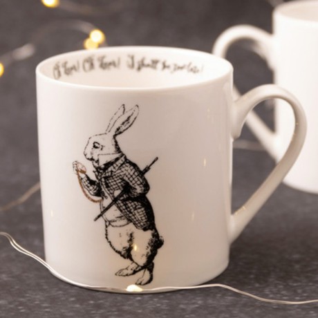 Кружка с Белым кроликом Алиса В Стране чудес, 350 мл. V&A Kitchen Craft