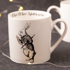 Кружка с Белым кроликом Алиса В Стране чудес, 350 мл. V&A Kitchen Craft
