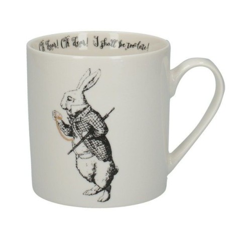 Кружка с Белым кроликом Алиса В Стране чудес, 350 мл. V&A Kitchen Craft