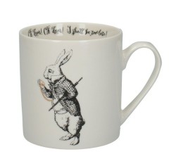 Кружка с Белым кроликом Алиса В Стране чудес, 350 мл. V&A Kitchen Craft