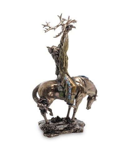 WS-473 Статуэтка "Индеец с трофеем"