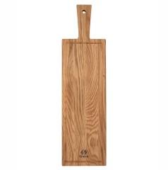 Доска разделочная дубовая, 54х15х1.8 Uneca