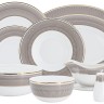Обеденный сервиз Мокко, 12 персон, 50 предметов, Emily