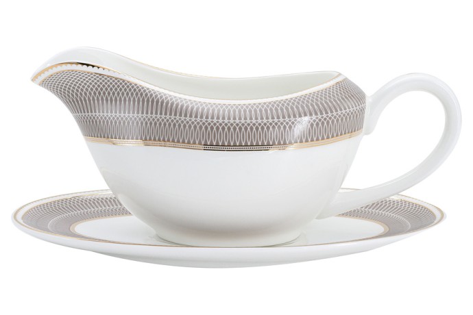 Обеденный сервиз Мокко, 12 персон, 50 предметов, Emily