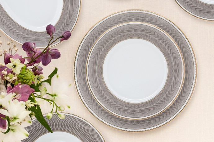 Обеденный сервиз Мокко, 12 персон, 50 предметов, Emily