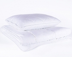 Подушка регулируемая "Благородный кашемир", 50х68, средняя, с пухом кашмирских коз в стеганом чехле, Natures