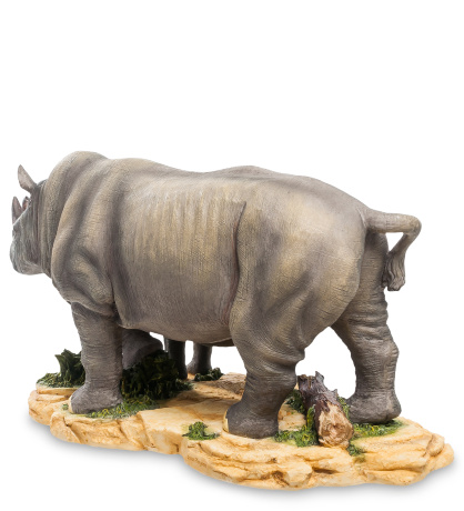WS-771 Статуэтка "Носорог с детенышем"