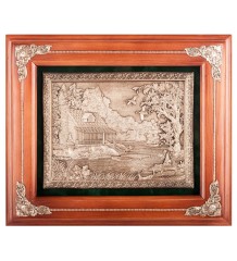 ПК- 87 Панно "Домик охотника" 33х29