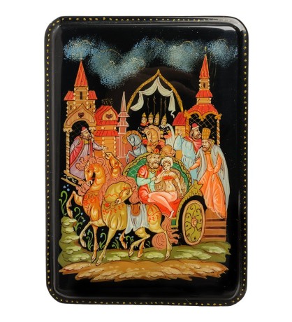 ШК-16/ 2 Шкатулка "Золотой-петушок"