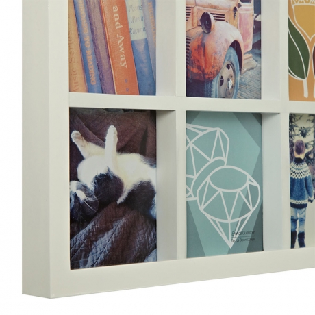 Панно для фотографий gridart белое, 43*43 см, Umbra