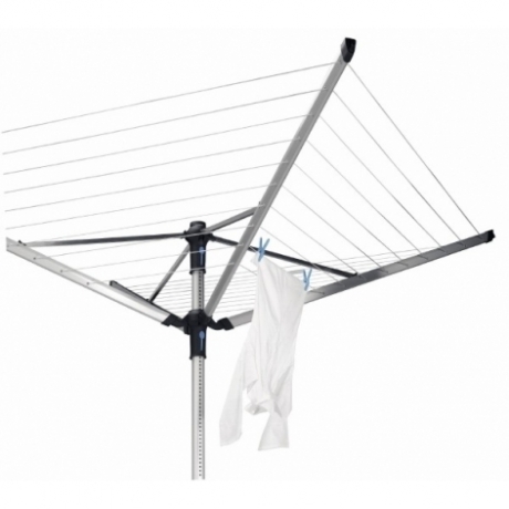 Уличная сушилка Lift-O-Matic Advance (50 м навески), с чехлом и мешком для прищепок, серый Brabantia