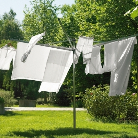 Уличная сушилка Lift-O-Matic Advance (50 м навески), с чехлом и мешком для прищепок, серый Brabantia