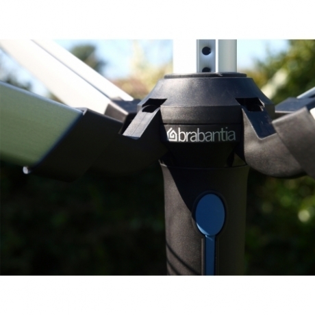 Уличная сушилка Lift-O-Matic Advance (50 м навески), с чехлом и мешком для прищепок, серый Brabantia